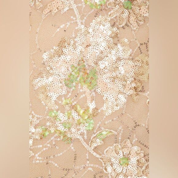 NWOT BRONX AND BANCO Violet Mini Dress in Gold Sequin, size XS - Picture 15 of 15